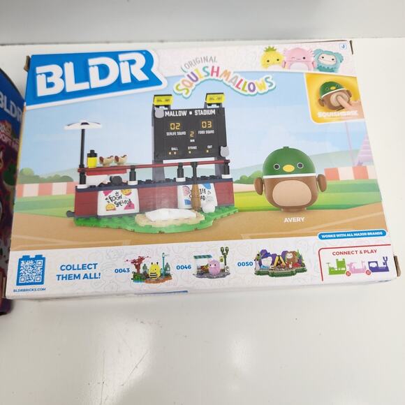 BLDR Squishmallows Avery Ball Game & BLDR Adopt Me! Dragon & Bat Wing Crib NEW - Picture 3 of 5